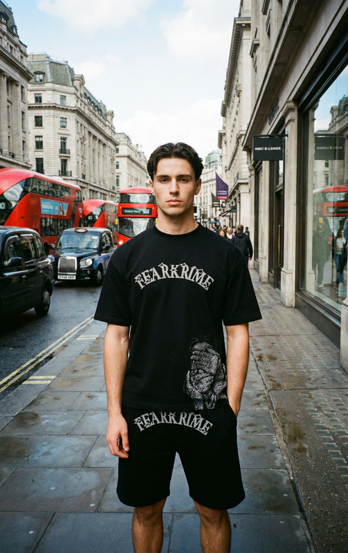 FEARKRIME - Cover your face Shorts